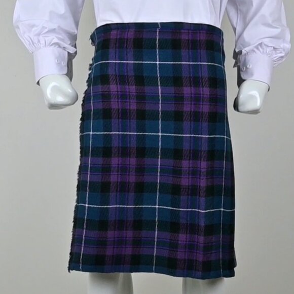 Tartan Men Kilt Pride Of Scottish Traditional Outfit Kilt High-Quality Acrylic - Picture 9 of 11